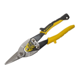 Yellow Aviation Snips Straight Cut 250mm (10
